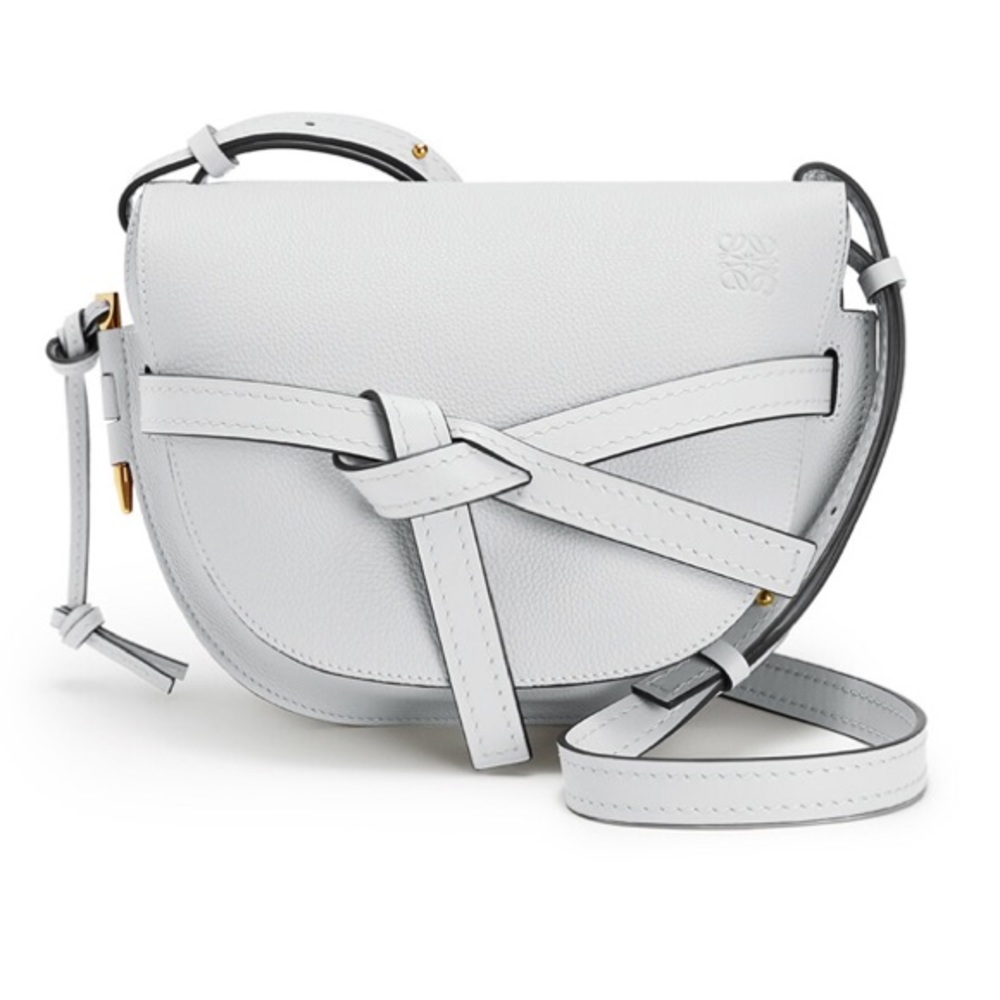 NWT Rare Loewe Gate Small Bag in Kaolin